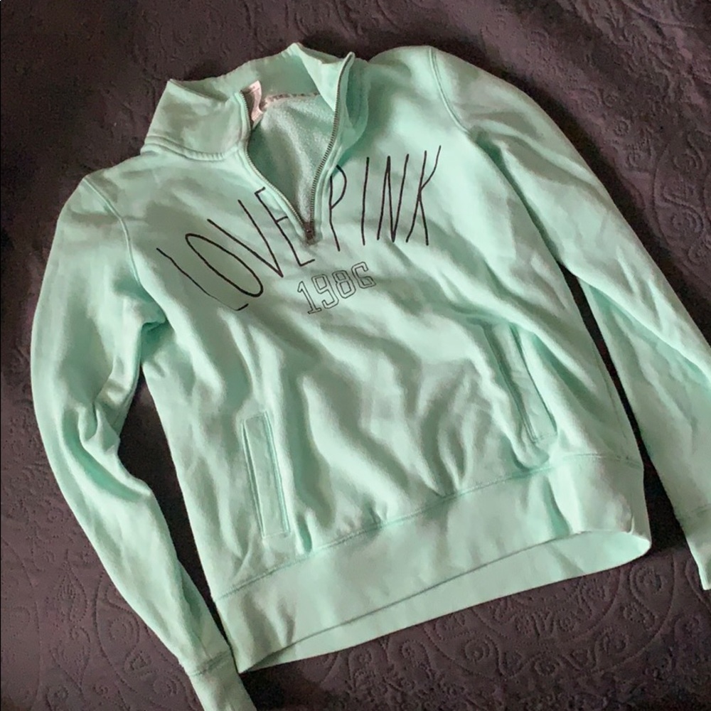 Mint VS PINK zip quarter
